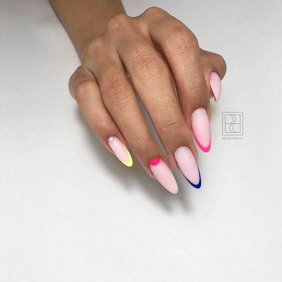 color french manicure