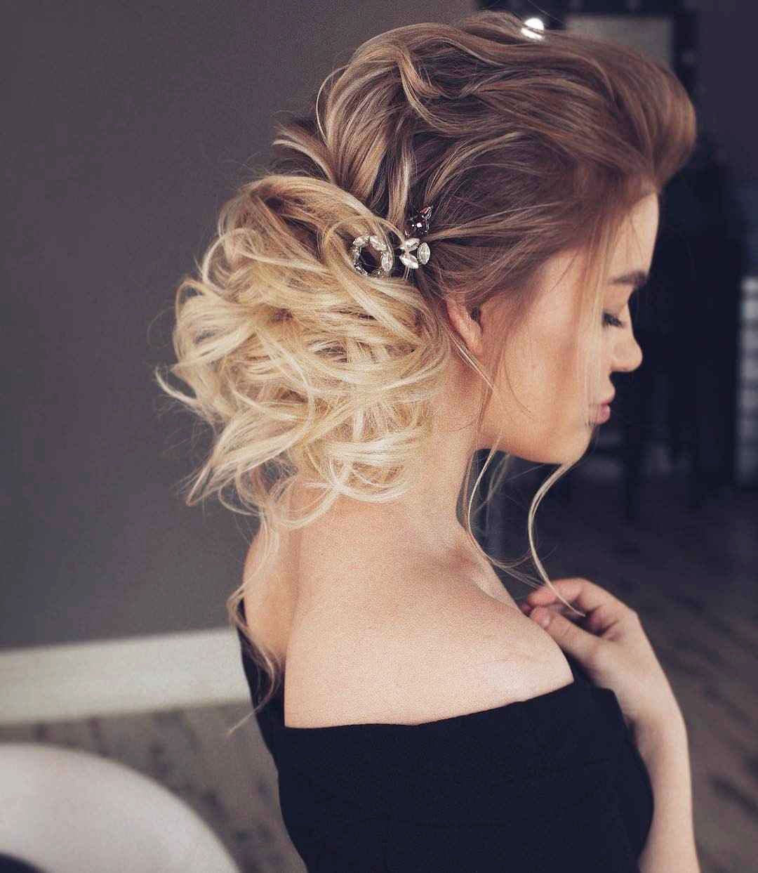 Hairstyles for prom for medium hair 2019-2020 photo 4