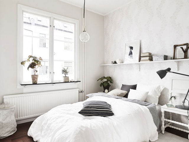 traditional scandinavian interior design - 67 Best Scandinavian Style Bedroom Ideas