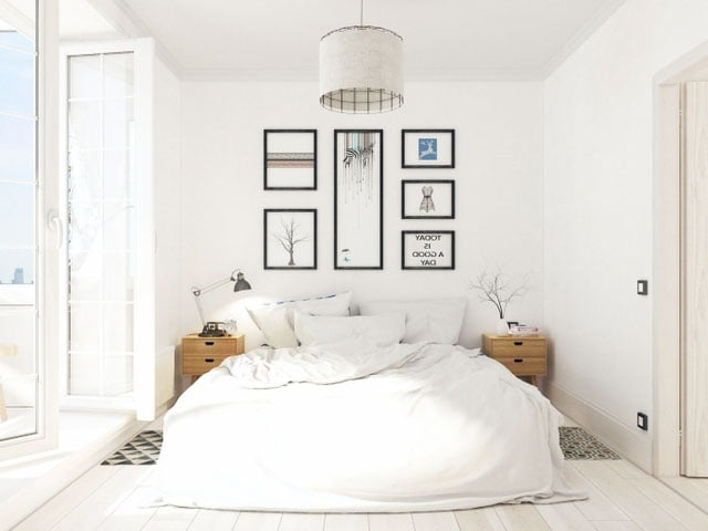 White Scandinavian bedroom - Best Scandinavian Style Bedroom Ideas