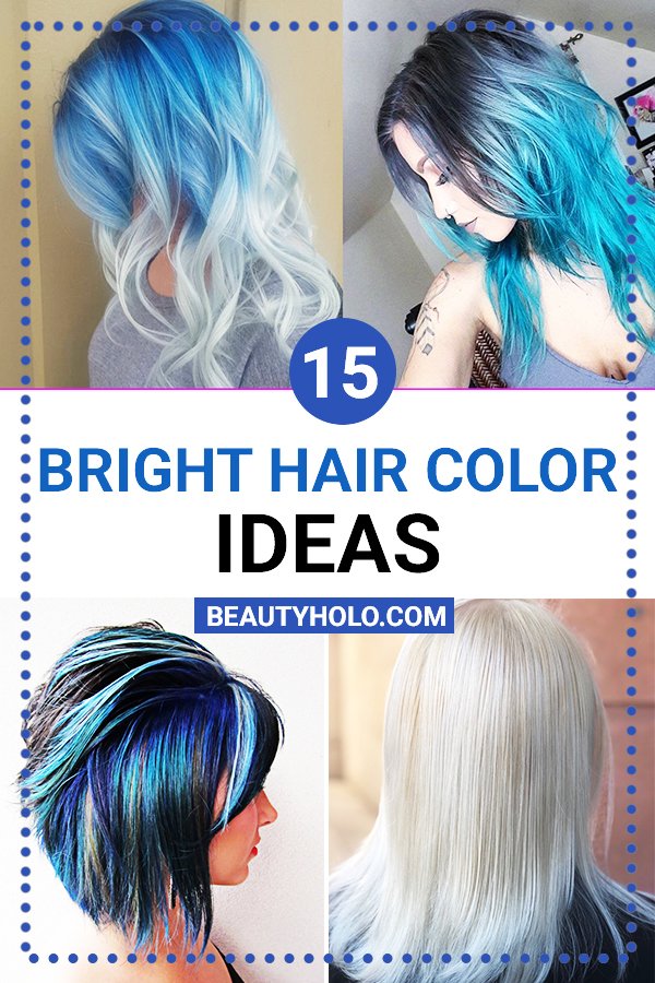 bright hair colors ideas for brunettes