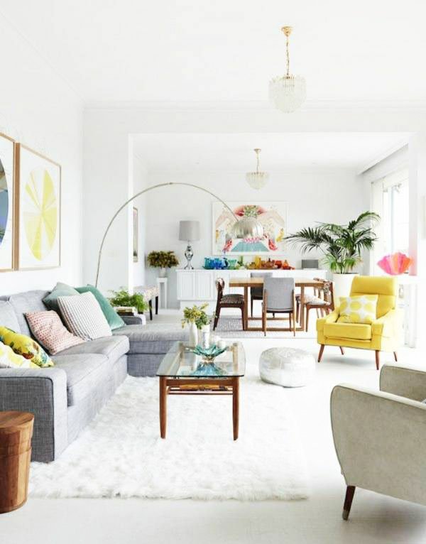 cozy eclectic living room