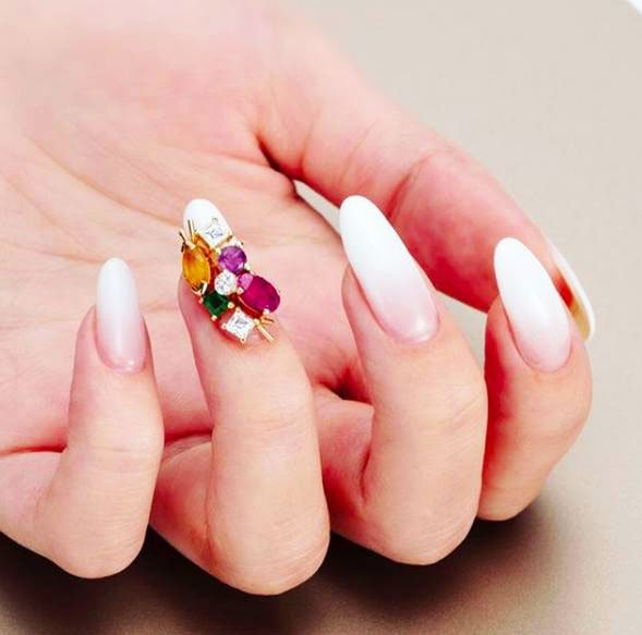 jewel nail art designs