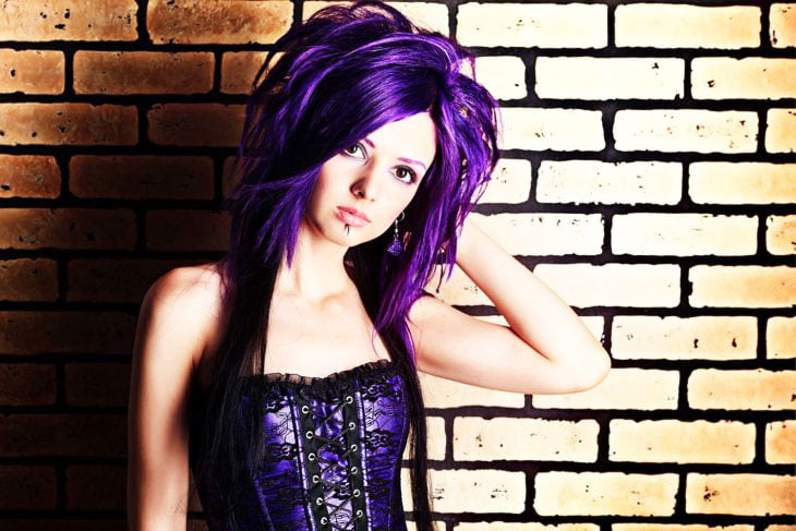 Current And Fashionable Images With Purple Ombre - 19-Awesome-Medium-Length-Purple-Hair-Highlights-In-Blonde-Hair 
