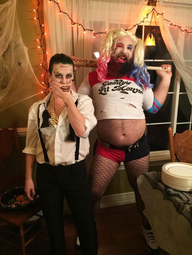 Harley Kwin and the Joker - Halloween costume for the couple