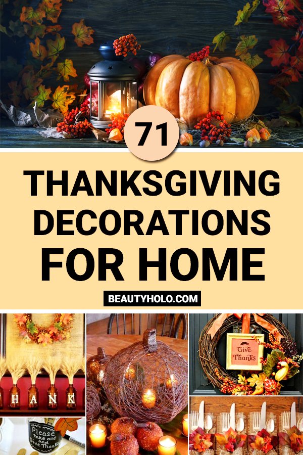 Thanksgiving Decorations For Home