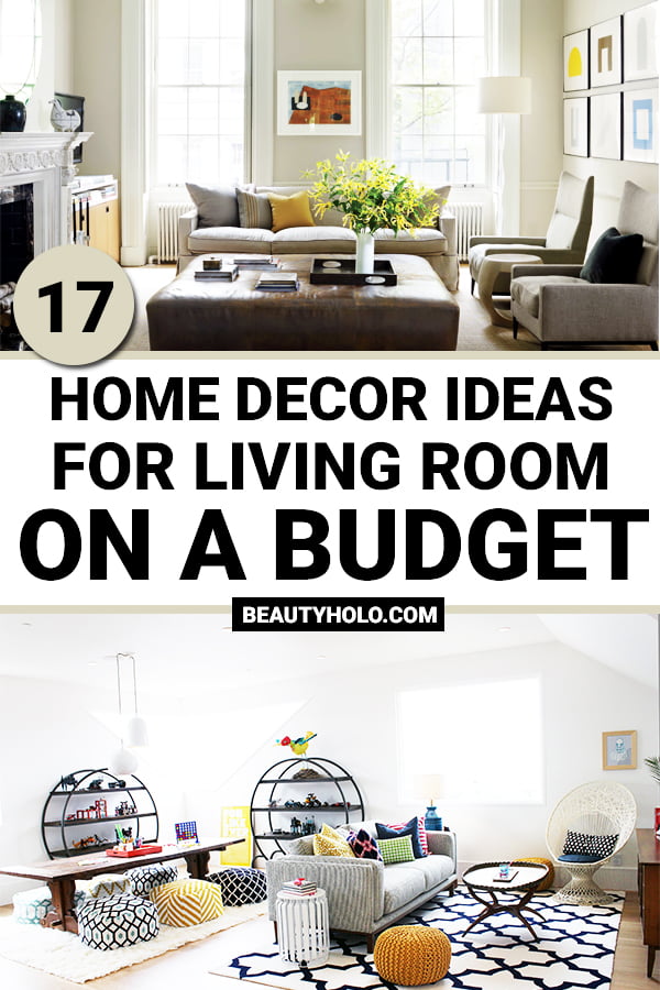 home decor ideas for living room on a budget