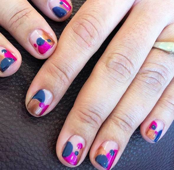 how to decorate gel nails - gel nail ideas for fall