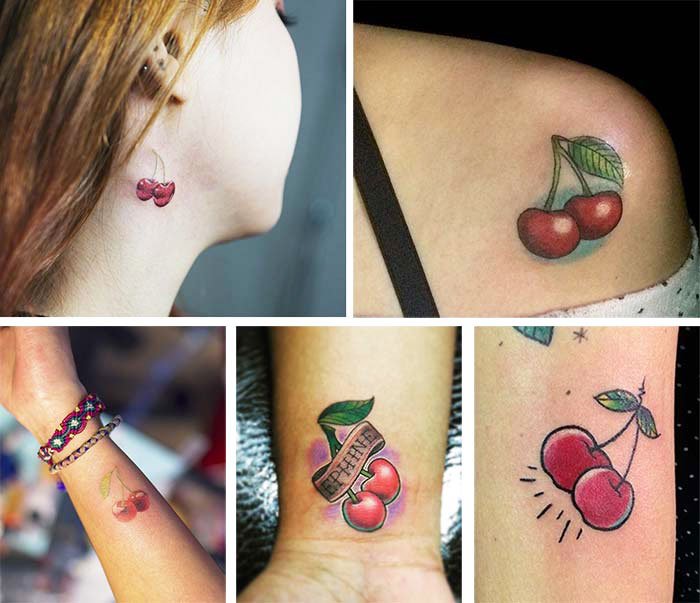 Cherry - 21 Unique Small Tattoos For Women