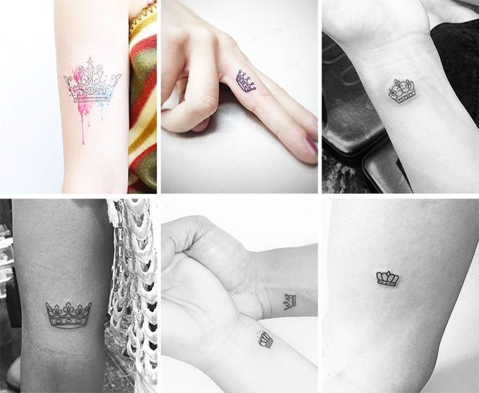 Crown - 21 Unique Small Tattoos For Women