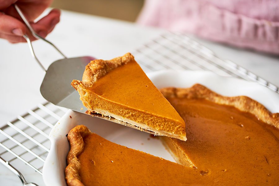 Pumpkin pie - Thanksgiving Vegetable Side Dishes