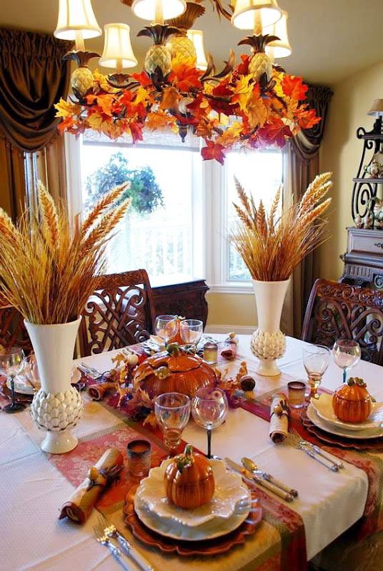 Thanksgiving Dinner Table Ideas Pinterest