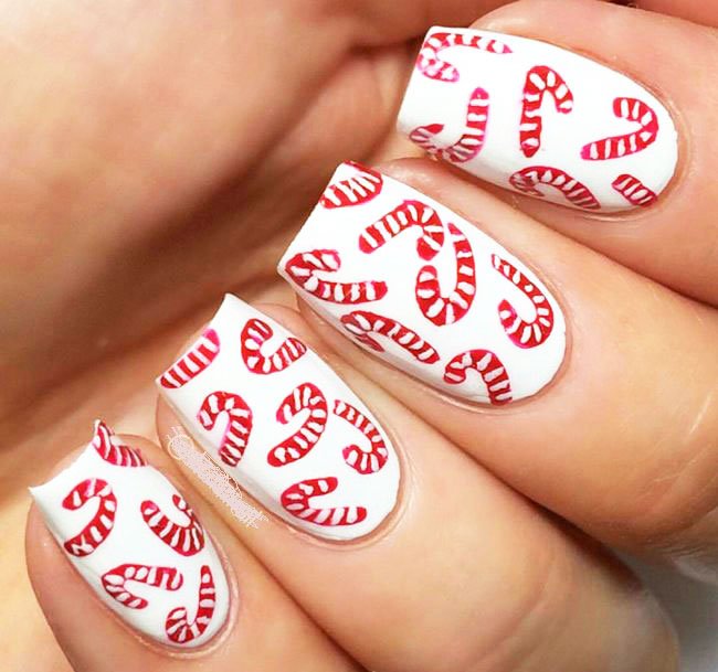 The Best Ideas Of Christmas Nails Ideas