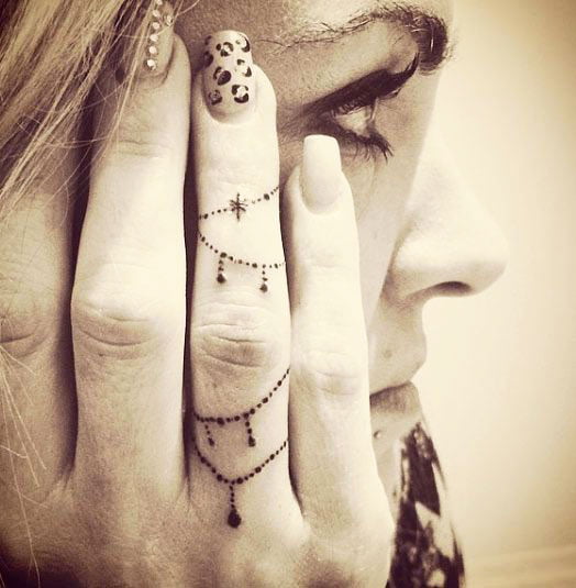 Unique Small Tattoos Designs For Women's Hands 