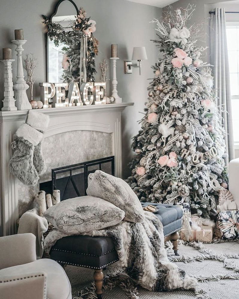 DIY Elegant Christmas Tree Decorating Ideas (1)
