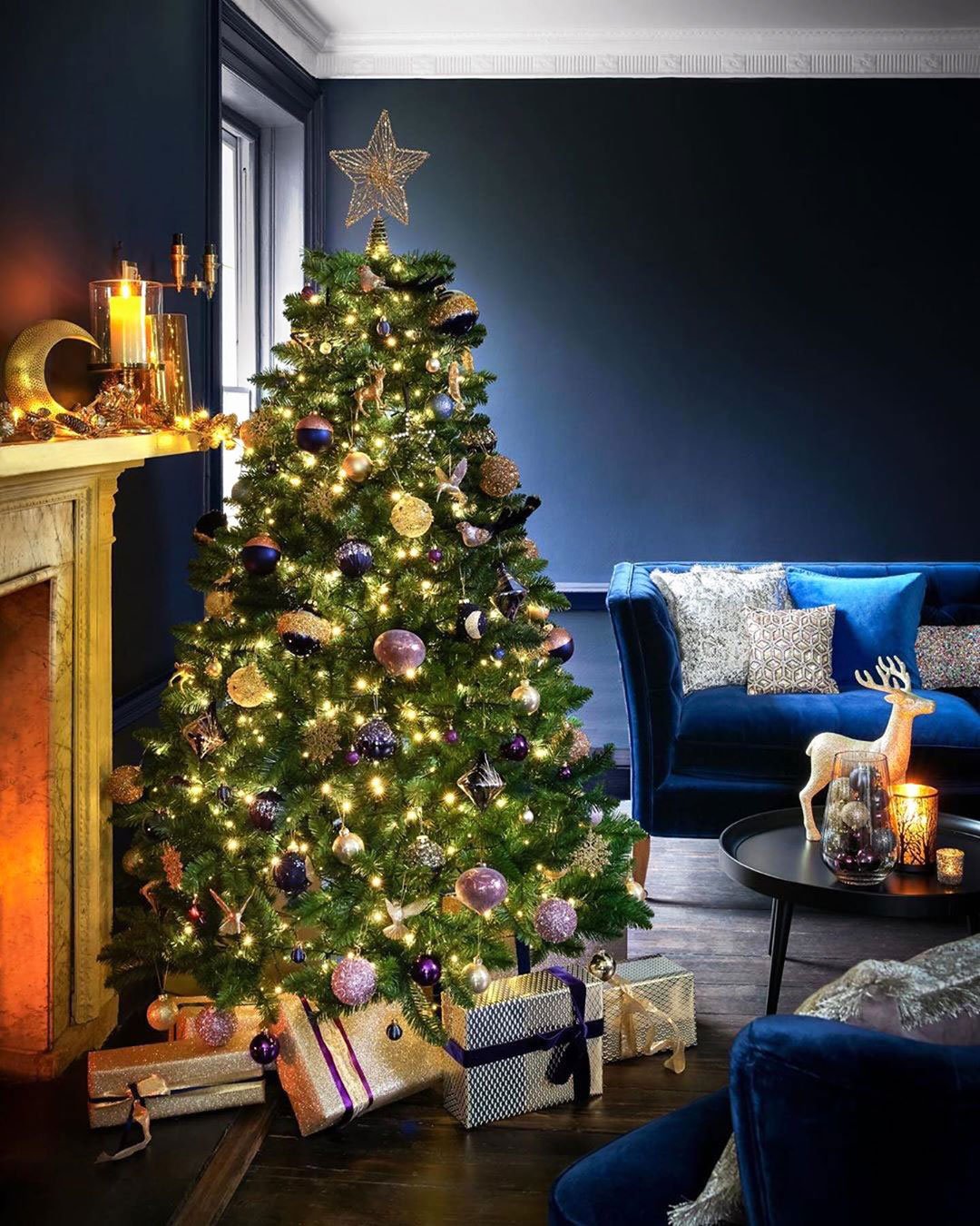 DIY Elegant Christmas Tree Decorating Ideas (34)