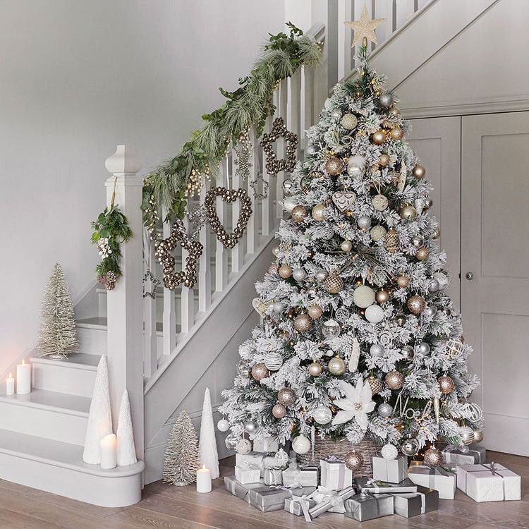 White-Winter-Wonderland-Christmas-Tree-Decor-Ideas-(17)