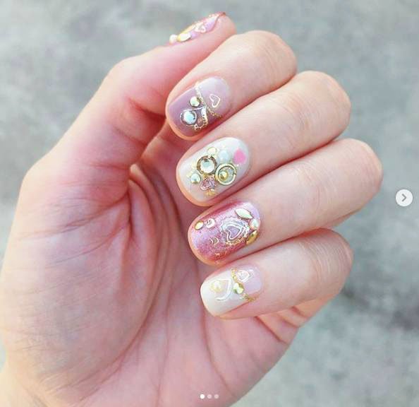 57 Beautiful Valentines Day Nails Design With Coffin Ideas 5