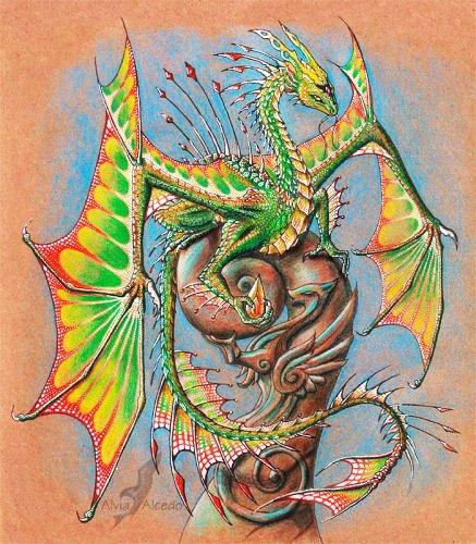Dragon - Cute Sketches Of Tattoos With Meaning