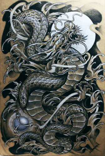 Dragon - Cute Sketches Of Tattoos With Meaning