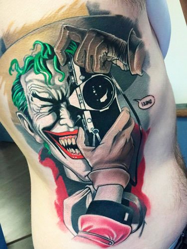 Joker - Cute Sketches Of Tattoos With Meaning