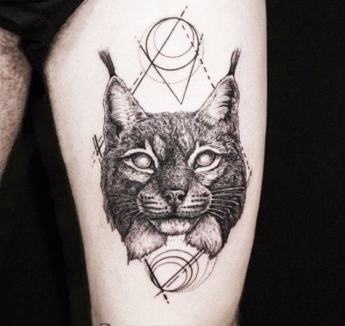 Lynx - Cute Small Tattoos With Meaning
