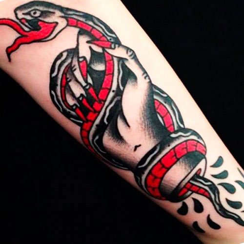 Snake - Cute Sketches Of Tattoos With Meaning