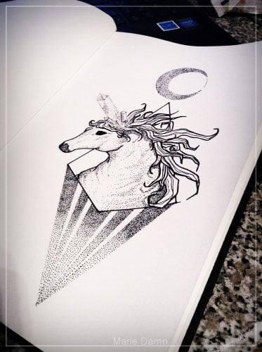 Unicorn - Cute Sketches Of Tattoos With Meaning