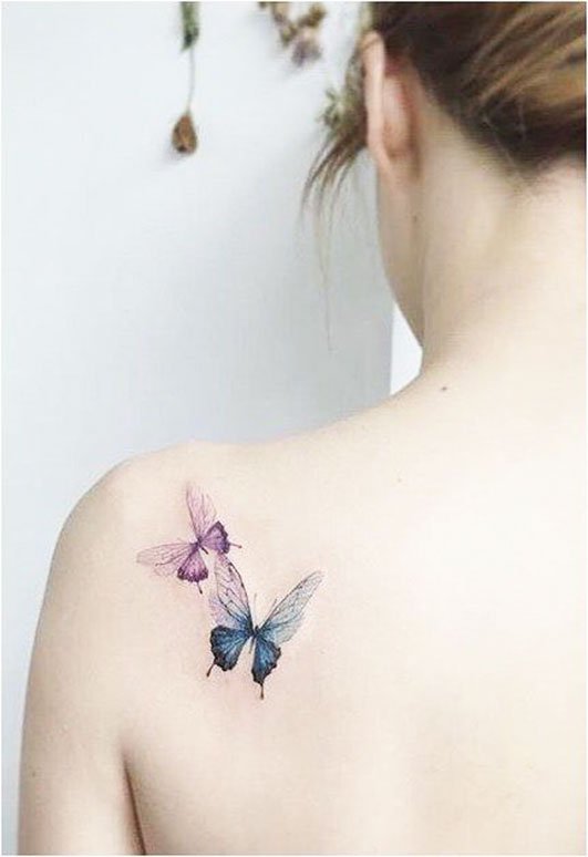 Girls' Value - Unique Butterfly Tattoos