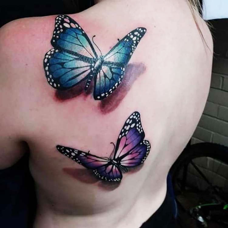 Girls' Value - Unique Butterfly Tattoos