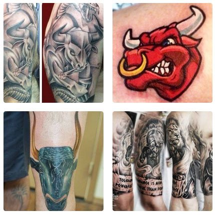 Types Of Bull Tattoos - Best 27 Bull Tattoo Images For Men & Women
