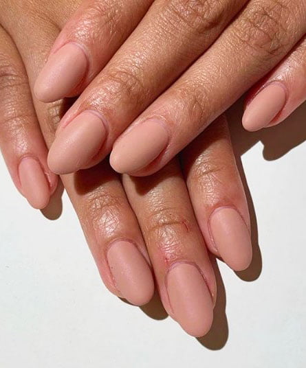 41 Classy Nude Nails With Coffin Nail Art Designs