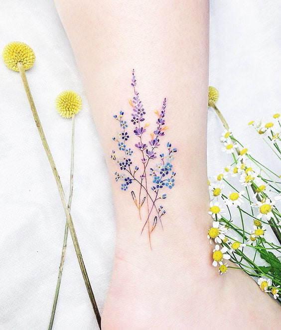 41 Best Small Flower Tattoos For Women in 2023 12