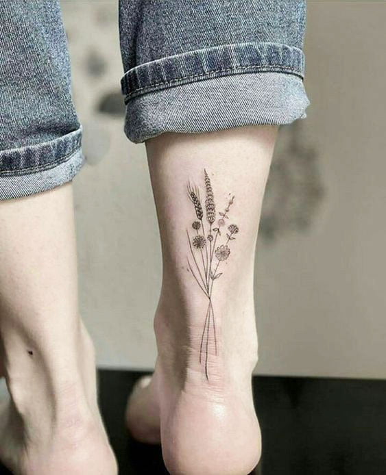 41 Best Small Flower Tattoos For Women in 2024 5