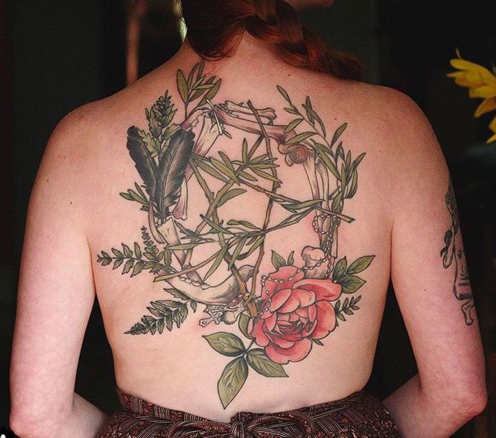 Suitable Places On The Body For Tattoos With Colorful Floral - Colorful Floral Tattoo Designs For Women
