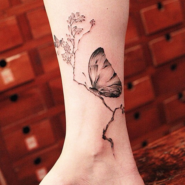 25 Amazing Unique Butterfly Tattoos