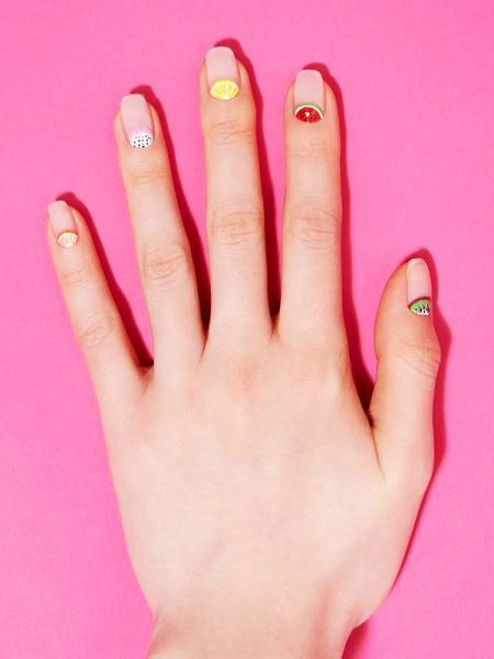 19 Amazing Ideas Of Lemon Nails: Lemon Nail Art Images