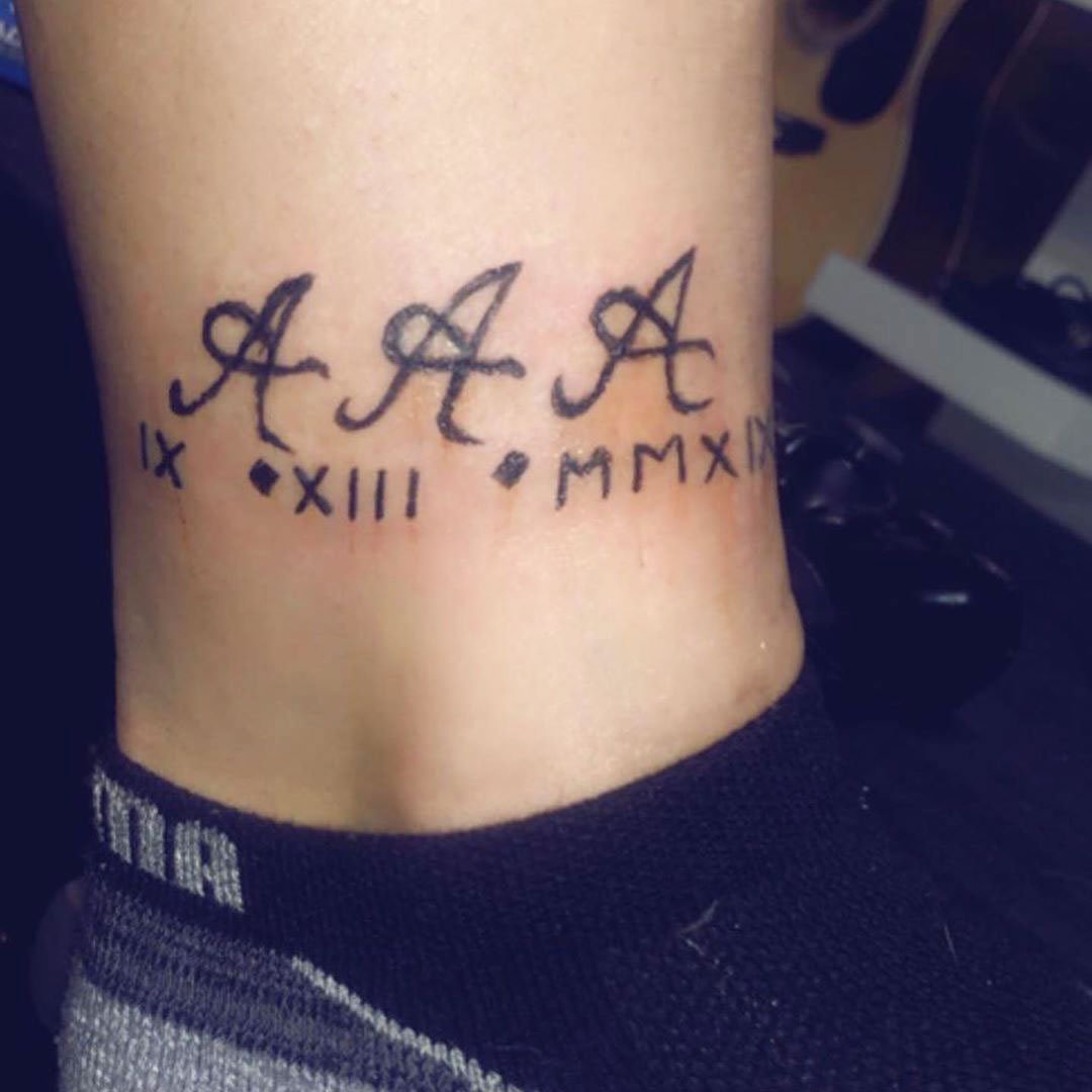 Cute Girly Ankle Tattoos - Ankle Tattoo
