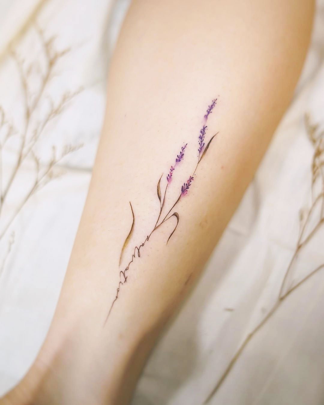 35 Beautiful Lavender Tattoo Meaning And Ideas