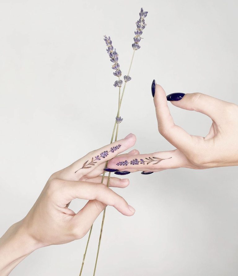 25 Beautiful Lavender Tattoo Meaning And Ideas