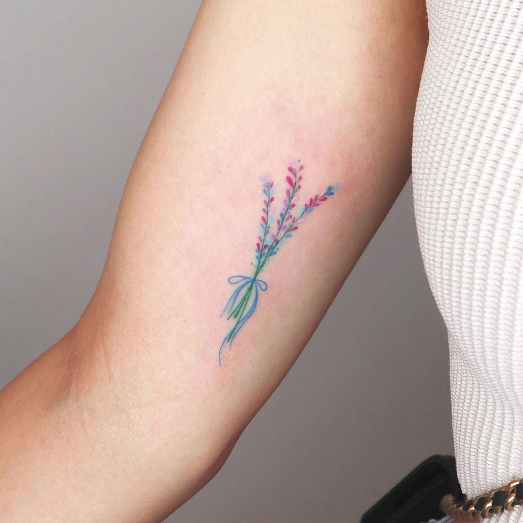 Lavender Tattoos for Different Personalities