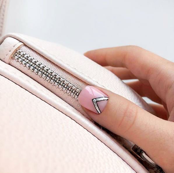 Soft Pink Nail Design 