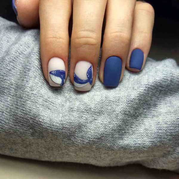 13 Best Ideas Of Blue Long Nails Design With Images