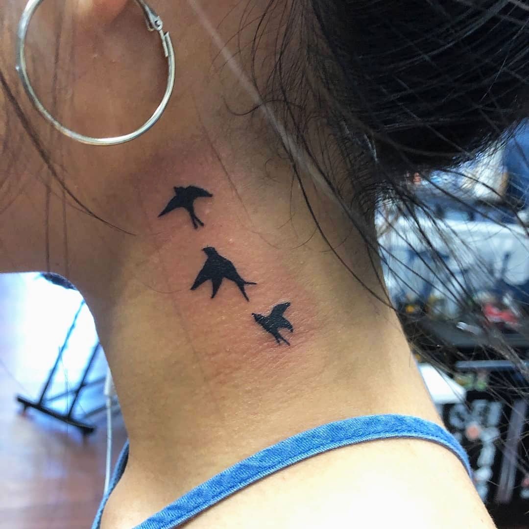 small Neck Tattoos