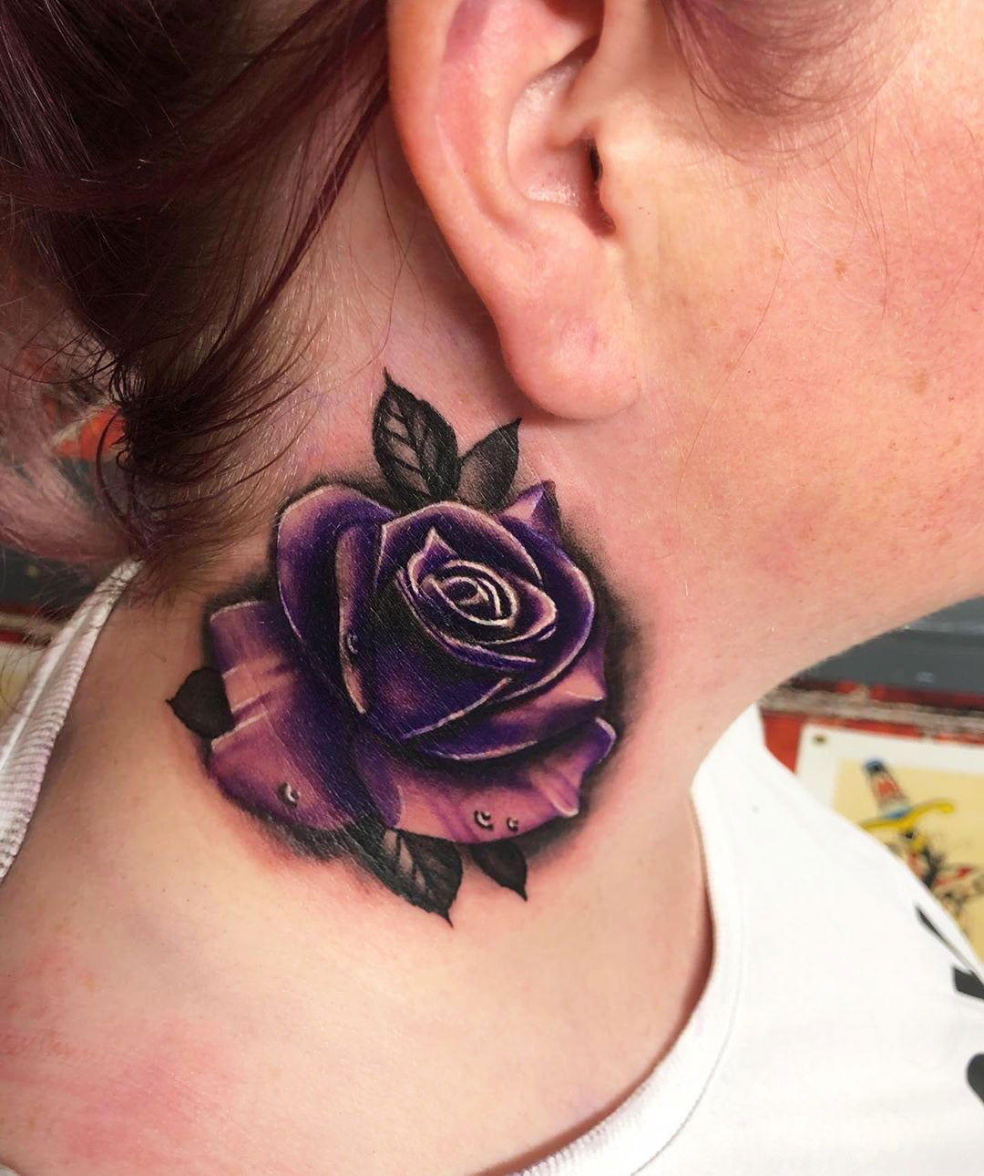 41 Best Neck Tattoos For Women in 2023 31