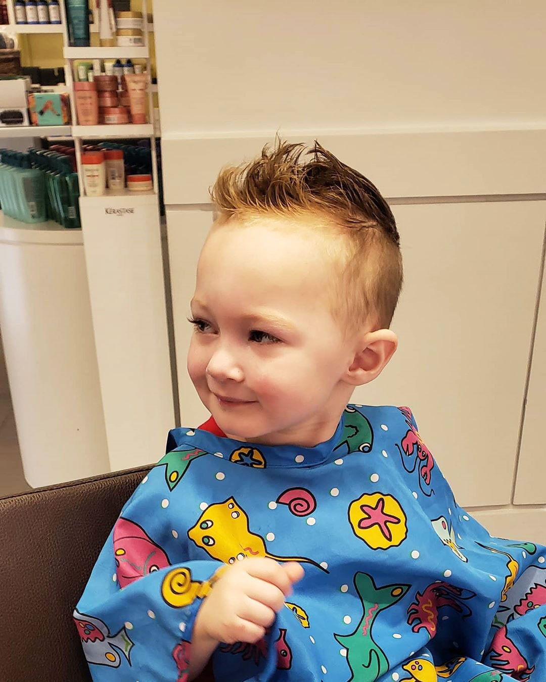 Little Stars Haircuts With Strawberry Blonde Hair Color