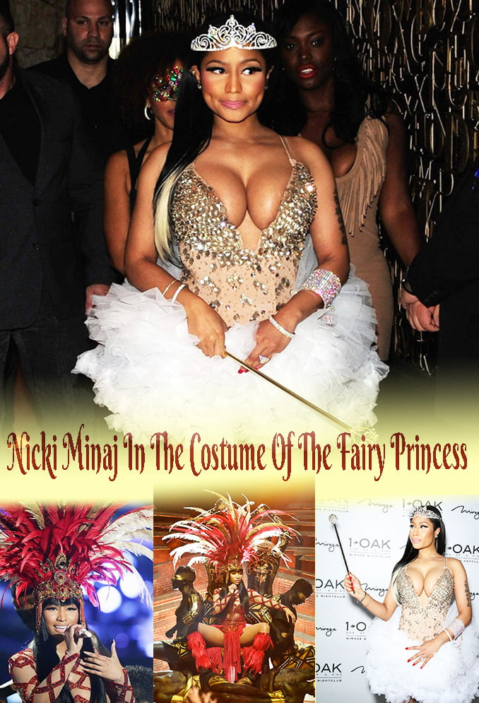 Halloween Costumes Women - Nicki Minaj In The Costume Of The Fairy Princess