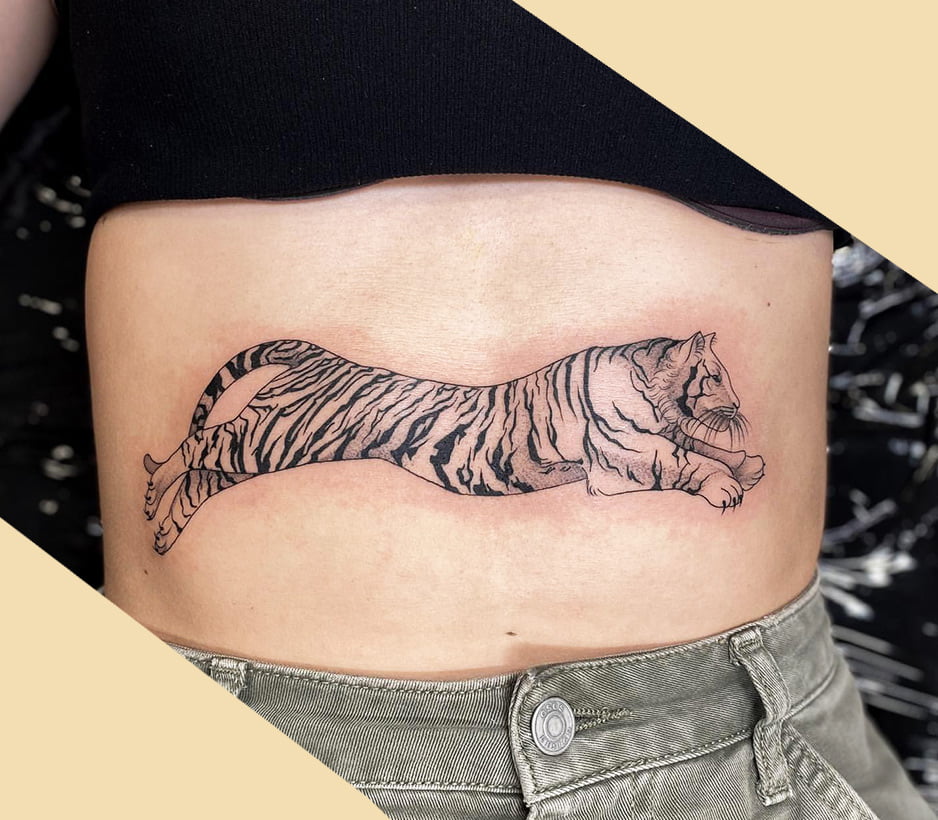 31 Attractive Stomach Tattoos