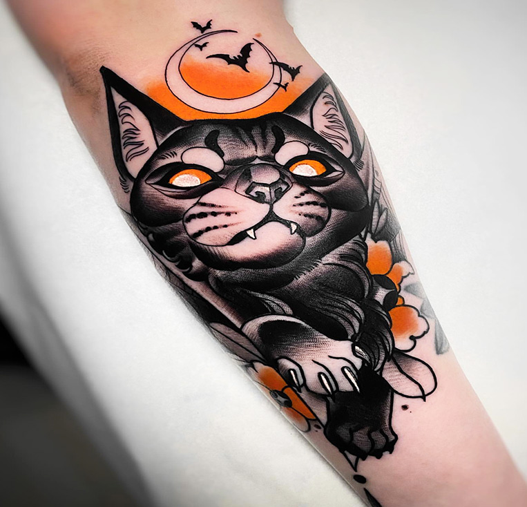 13 Enchantingly Cute Spooky Tattoos - Embrace the Adorably Eerie Ink Trend