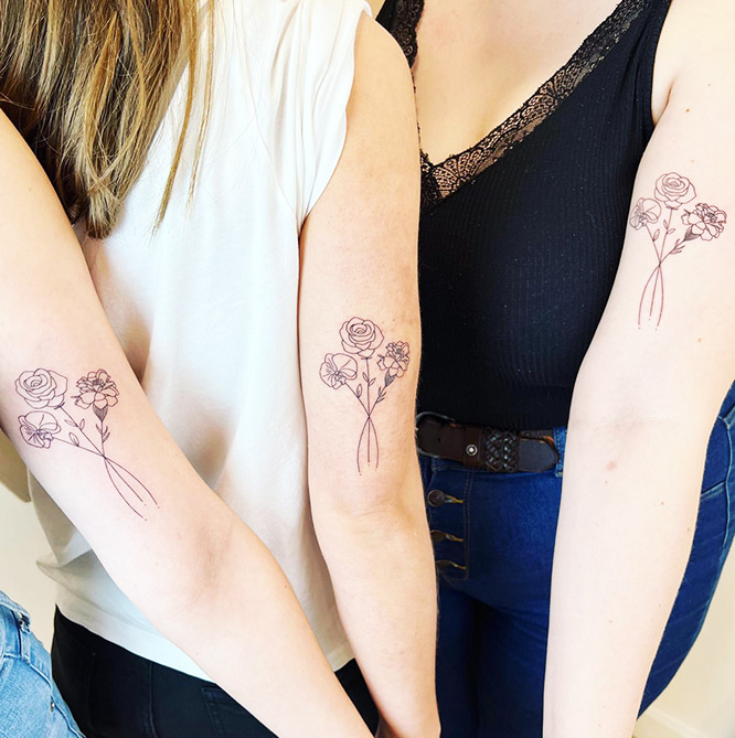 Unique Sister Tattoos